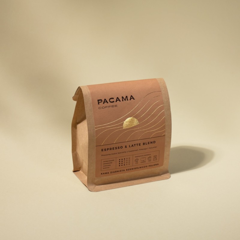 kawa arabica espresso latte blend 250 g