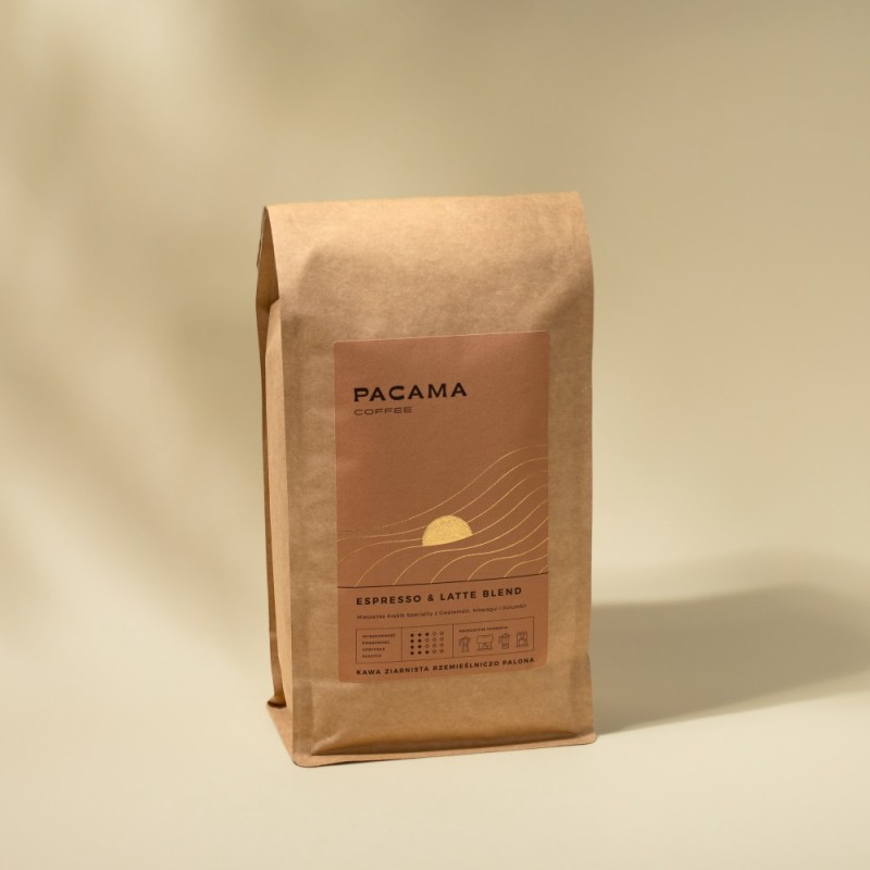 kawa ziarnista arabica espresso latte blend 1 kg