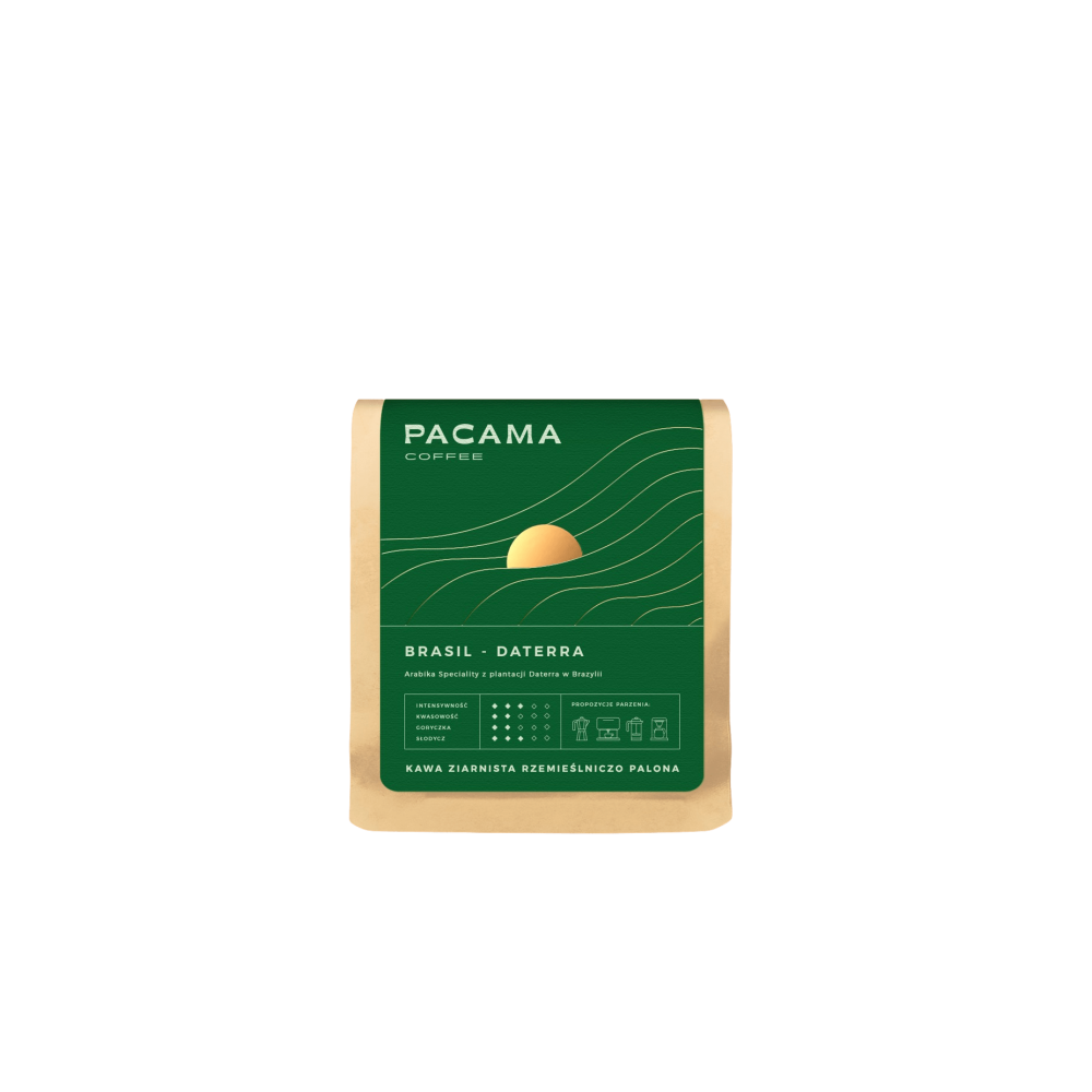 Kawa ziarnista Arabica Speciality Pacama Coffee Brasil Daterra 250 g