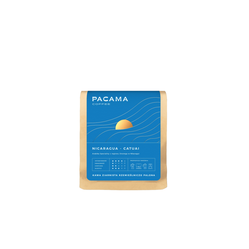 Kawa ziarnista Arabica Speciality Pacama Coffee Nicaragua Catuai 250 g