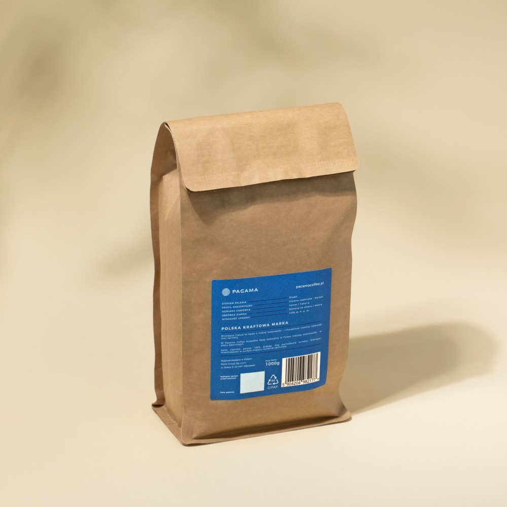 Kawa ziarnista Arabica Speciality Pacama Coffee Nicaragua Catuai 1 kg