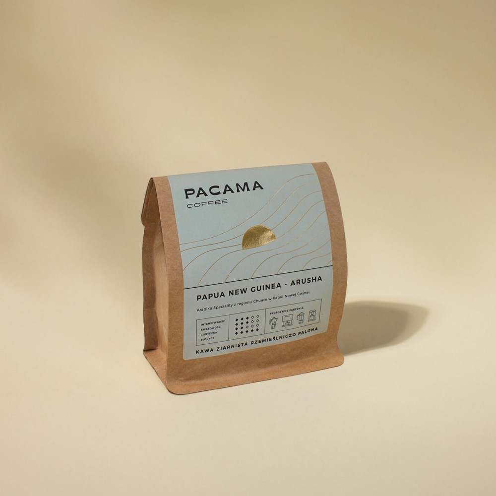 Kawa ziarnista Arabica Speciality Pacama Coffee Papua New Guinea Arusha 250 g
