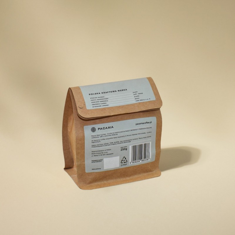 Kawa ziarnista Arabica Speciality Pacama Coffee Papua New Guinea Arusha 250 g
