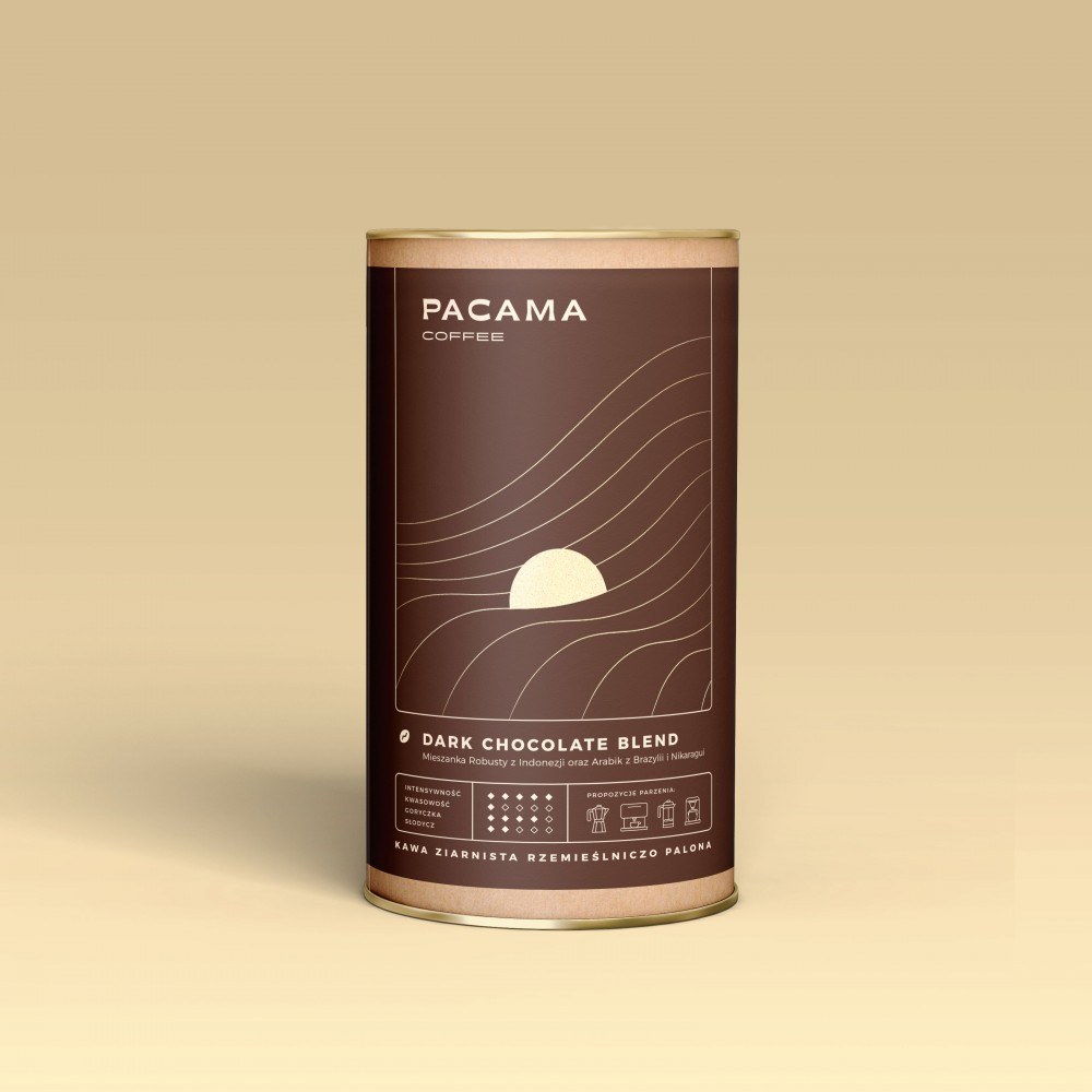 Kawa ziarnista Dark Chocolate Blend 200 g puszka