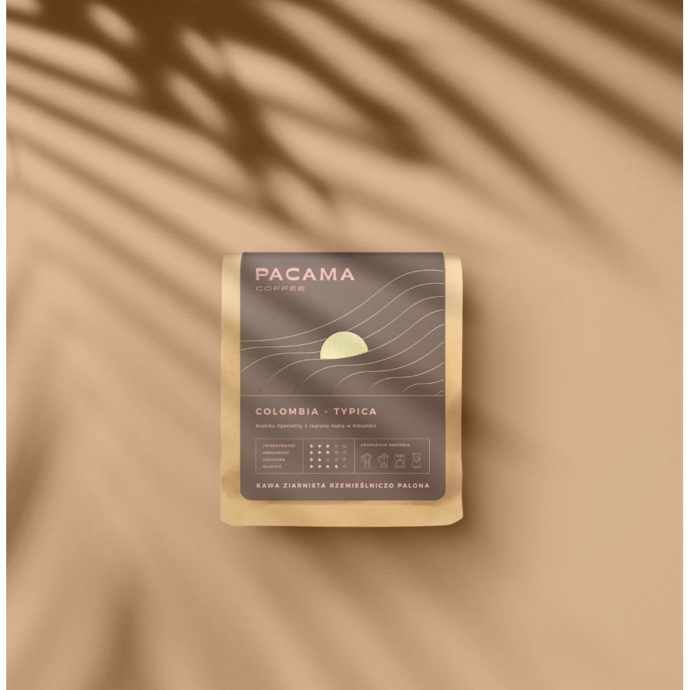 Kawa ziarnista Arabica Speciality Pacama Coffee Colombia - Typica 250g