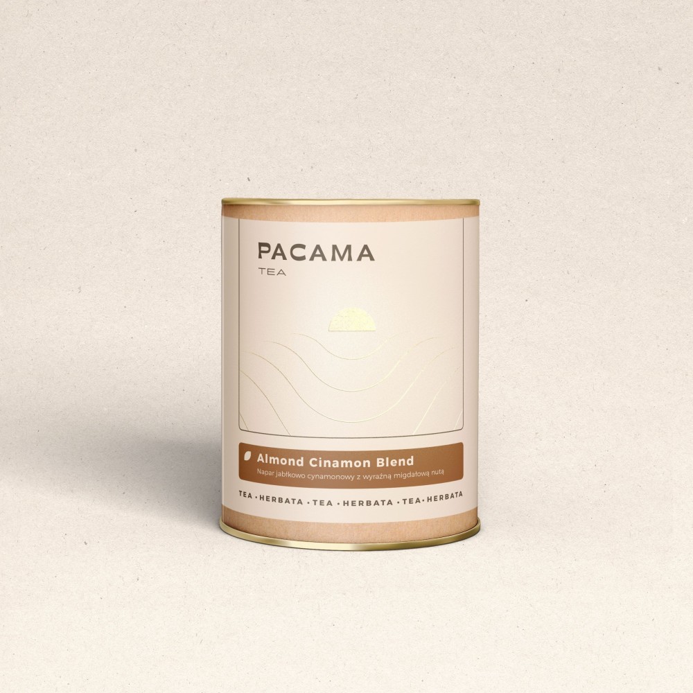 Herbata Almond Cinamon Blend w puszce 100 g