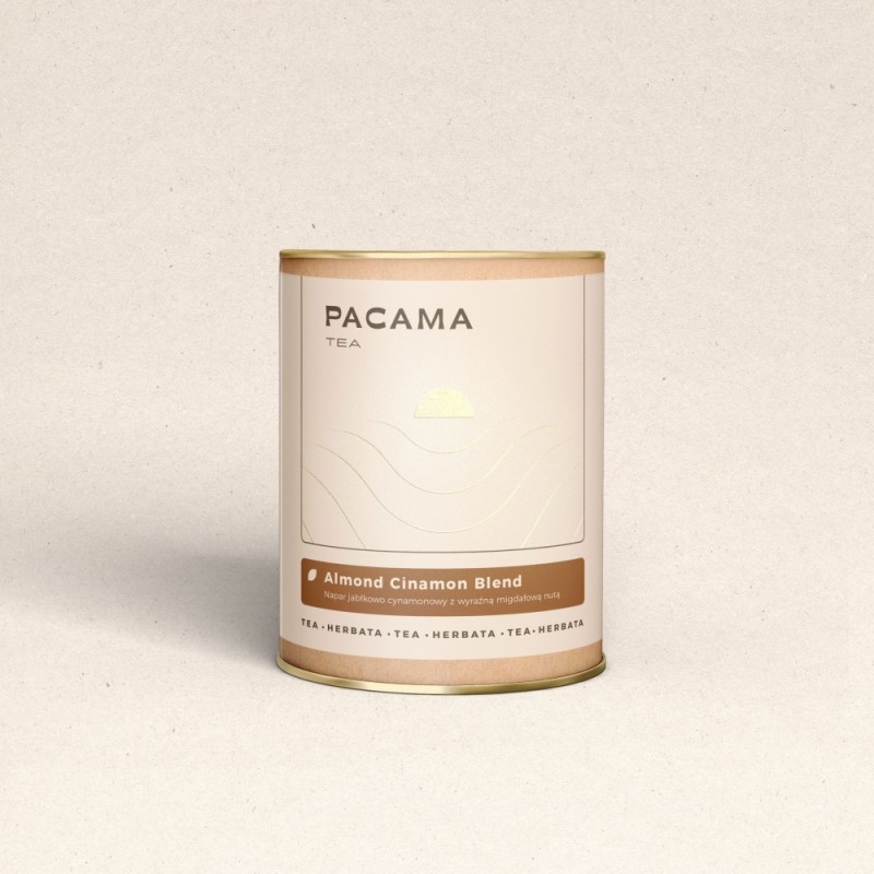 Herbata Almond Cinamon Blend w puszce 100 g