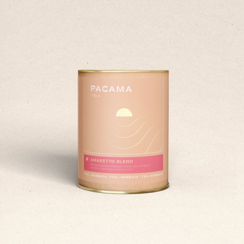 Herbata Pacama Tea Amaretto Blend 100g puszka