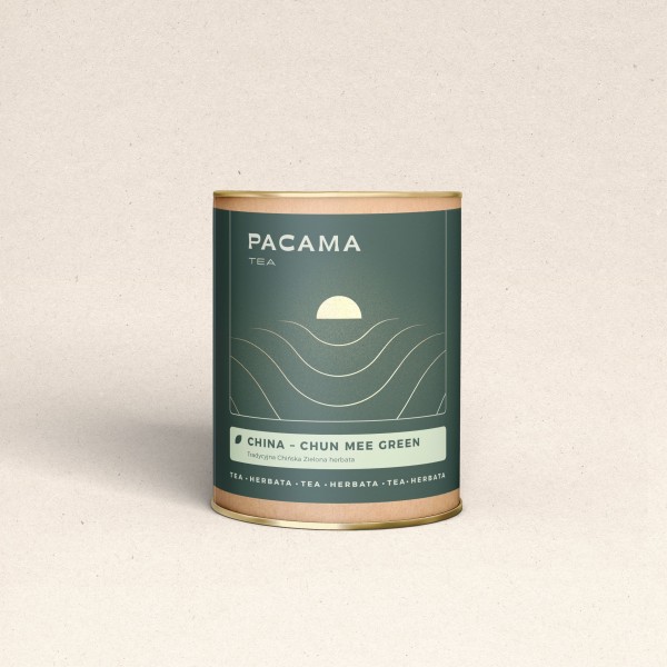 Herbata China Chun Mee Green w puszce 100 g