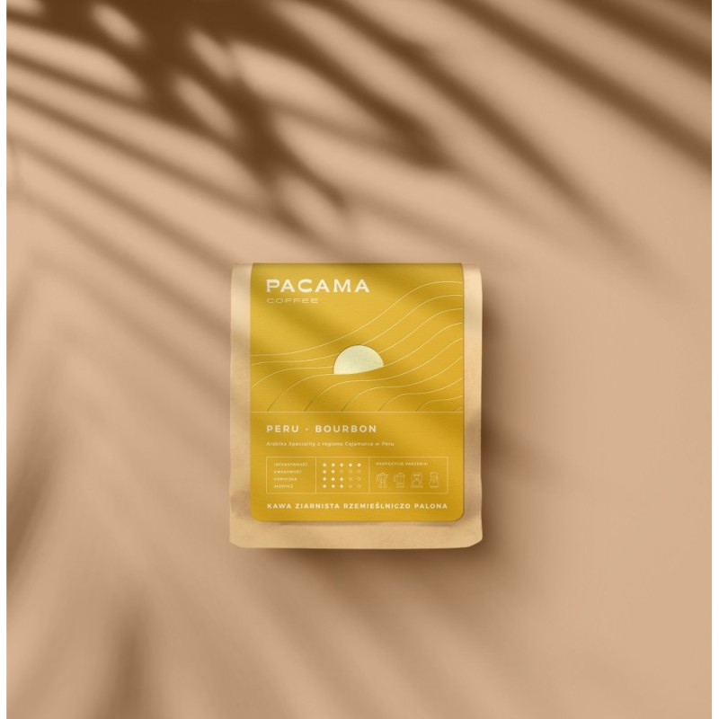 Kawa ziarnista świeżo palona Pacama Coffee Peru - Bourbon 250 g