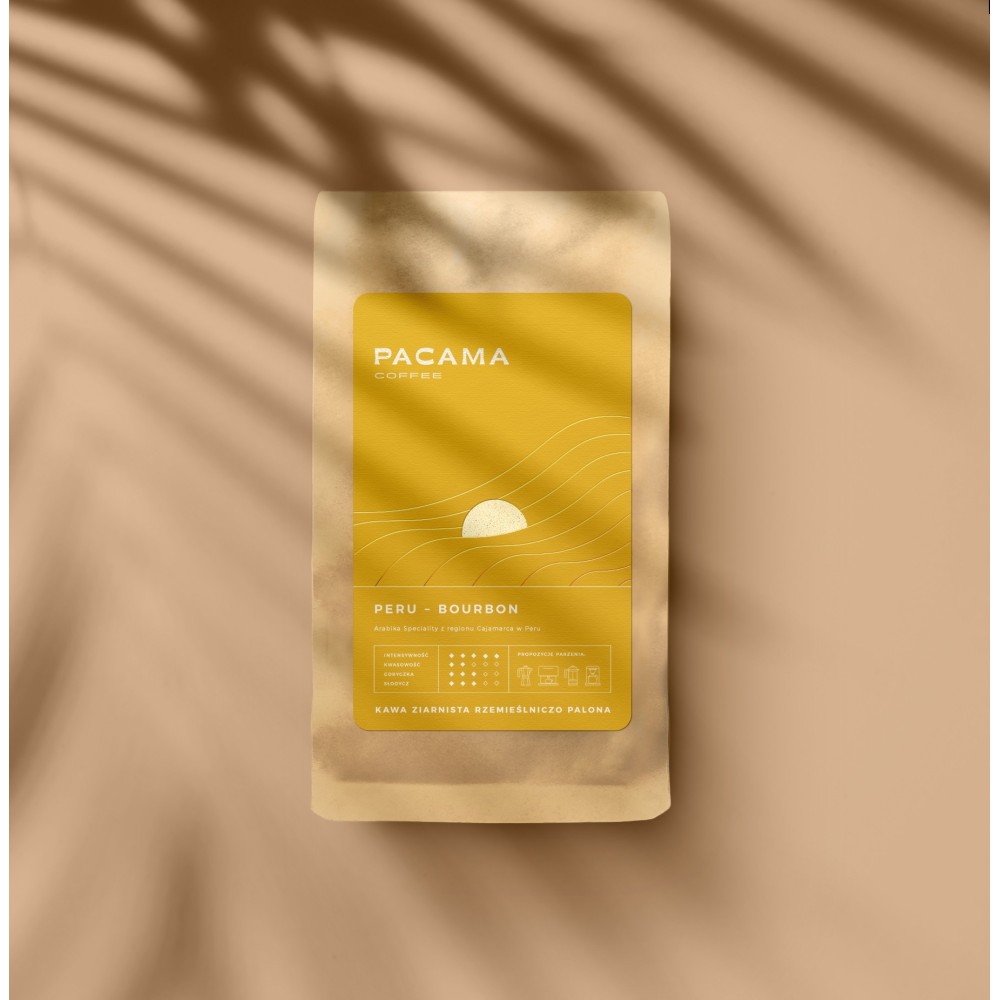 Kawa ziarnista świeżo palona Pacama Coffee Peru - Bourbon 1 kg