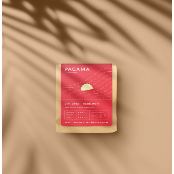 Kawa ziarnista Arabica Speciality Pacama Coffee Ethiopia - Heirloom 200 g puszka 2