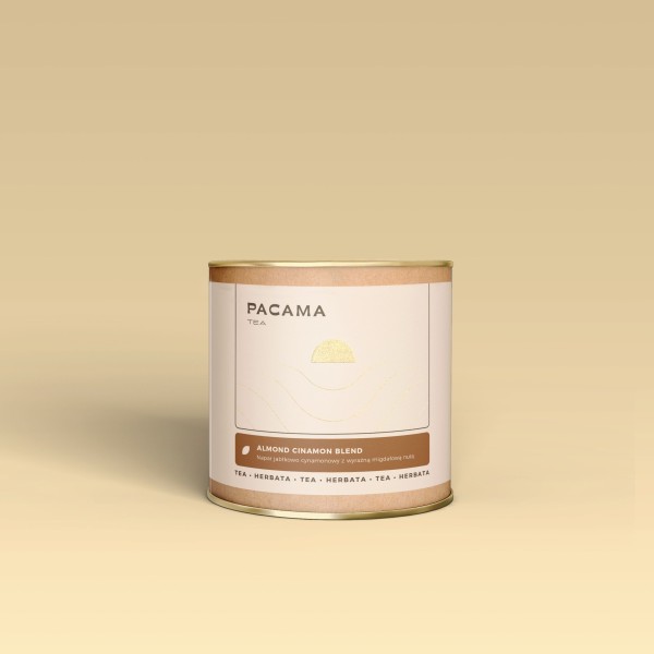 Herbata Almond Cinamon Blend w puszce 100 g 2
