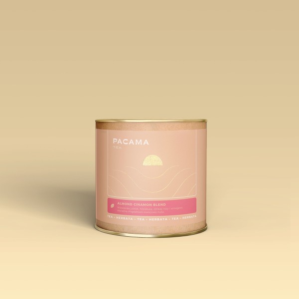 Herbata Pacama Tea Amaretto Blend 100g puszka 2