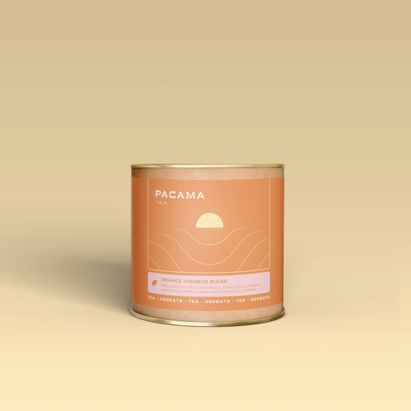 Herbata Orange Hibiskus Blend w puszce 100 g 2