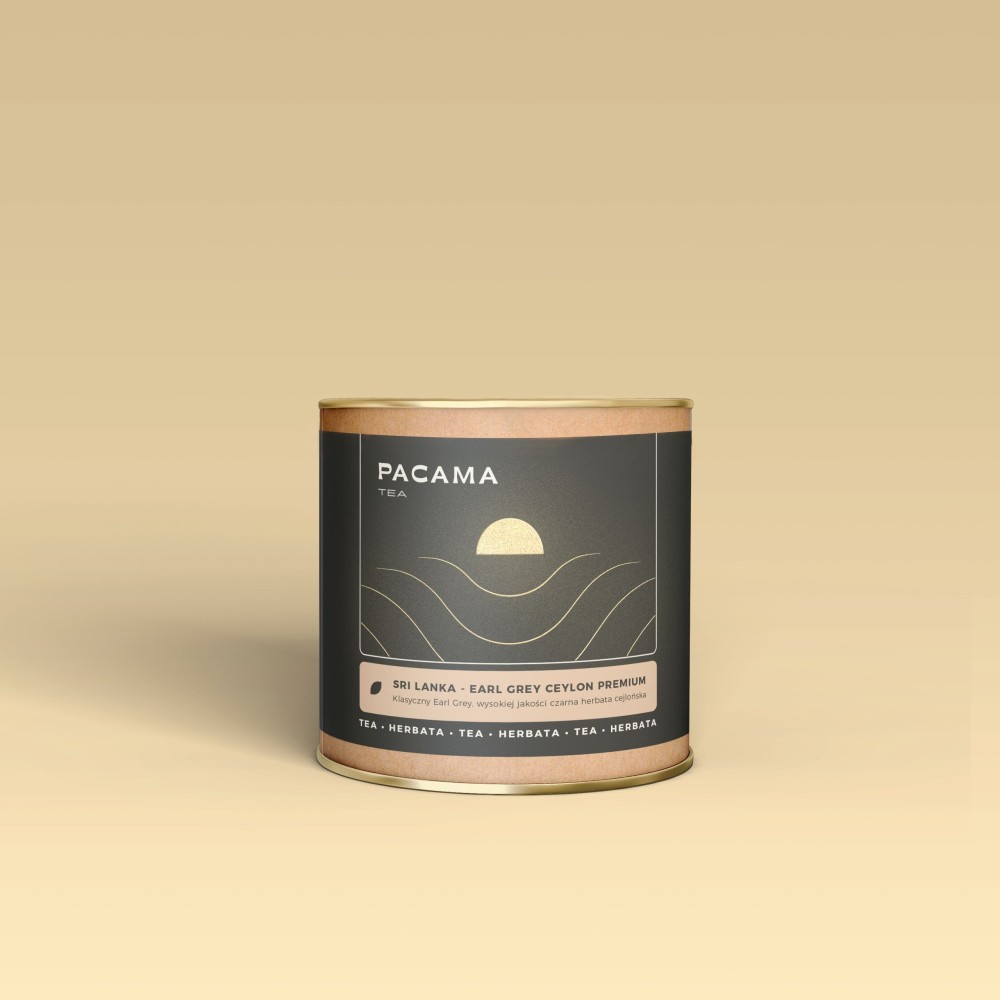 Herbata Sri Lanka Earl Grey Ceylon Premium 50g puszka
