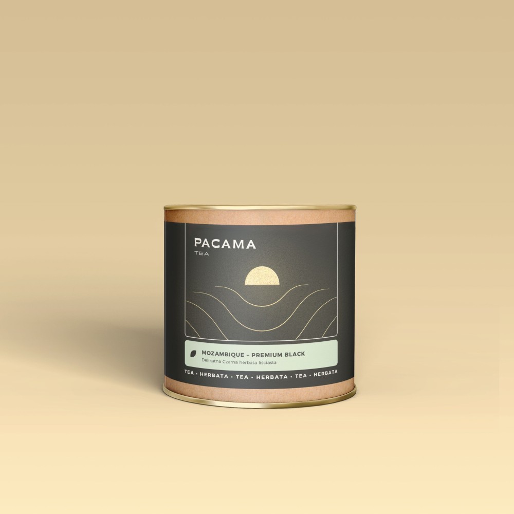 Herbata Mozambique Premium Black w puszce 50 g