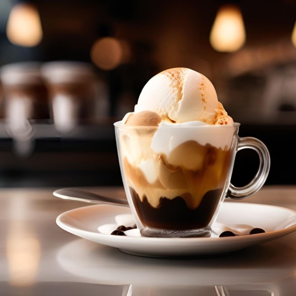 Cafe affogato, czyli espresso z lodami - przepis